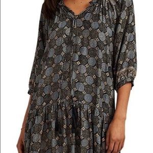 Natalie Martin dropwaist mini dress NWT